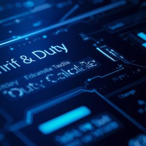 AI-powered Tariff & Duty Calculator